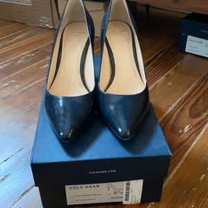 Navy Cole Haan heels